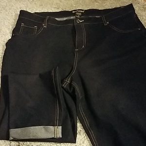 Cropped Plus Size Skinny Jeans